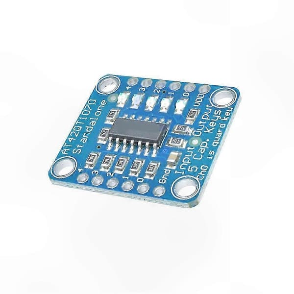 5-knaps kapacitiv berøringssensormodul DIY elektronisk indikator til flere kapacitive sensorapplikationer