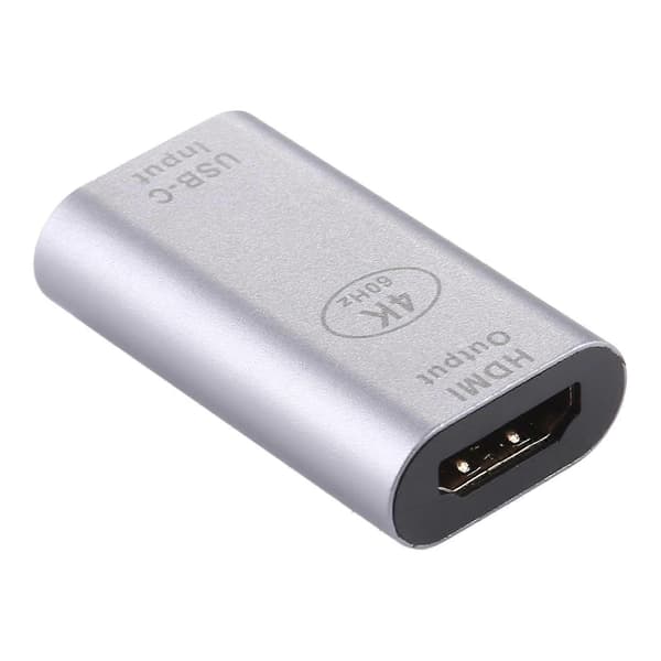 Type-C / USB-C naaras-HDMI naaras -alumiiniseosadapteri Edition A