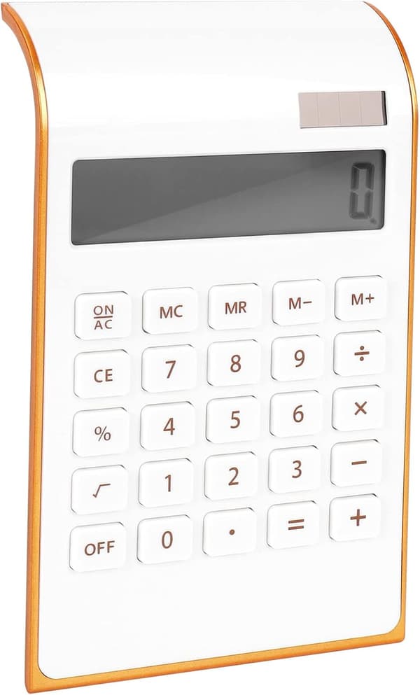 Kalkulator, Slank og Stilig Design, Kontor/Hjem Elektronikk, D DXGHC