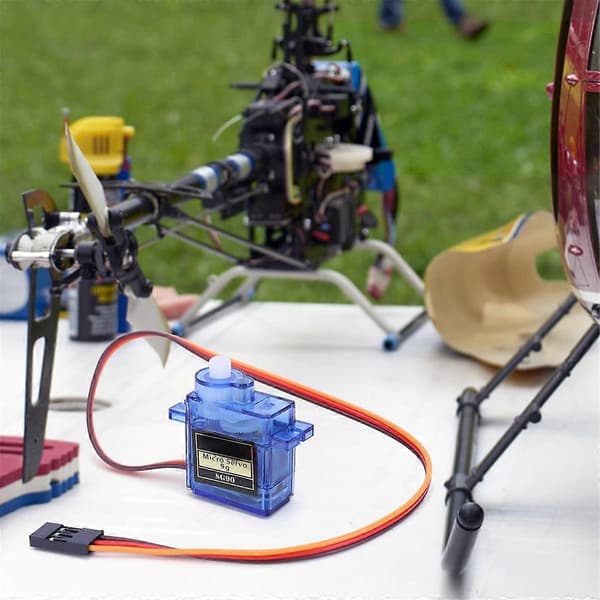 10 stk. SG90 9G Mini Servo Servomotor til RC-fly Robotarm Fastvinge Servomotorstyring til Luft