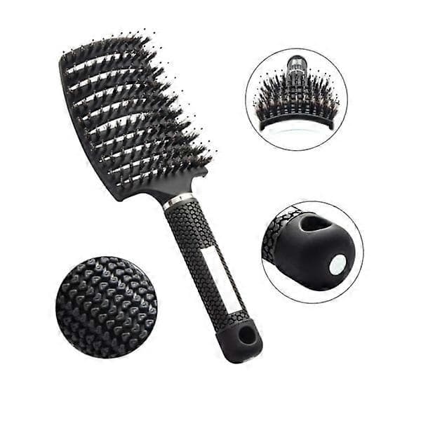 2-pack hiusharjoja – Harja kaikille hiustyypeille
