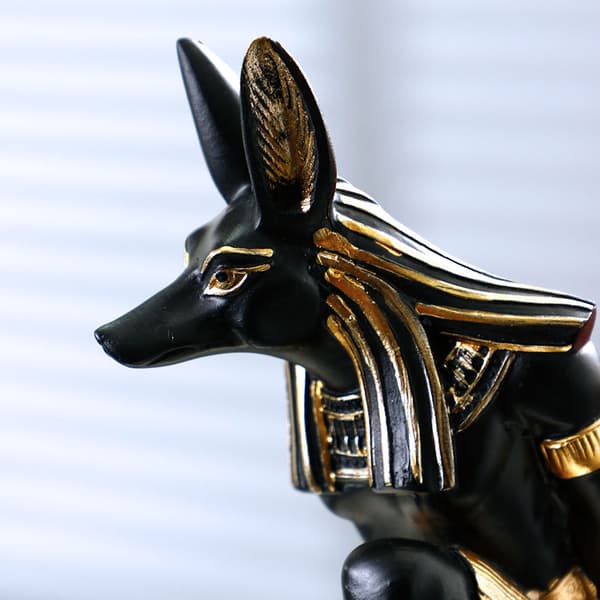 Creative Wine Rack Synthetic Resin Innovative Wine Rack Holder Simple Bottle Wine Rack Table Decoration Anubis