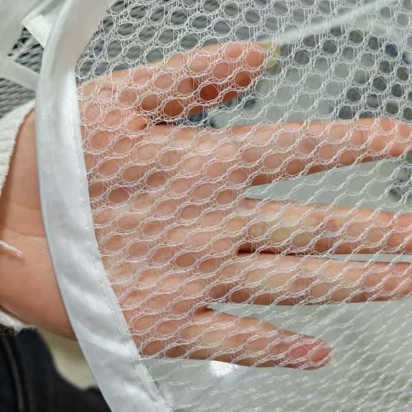 Foldable Laundry Basket - Pop-Up Mesh Laundry Hamper for Easy Storage White White White