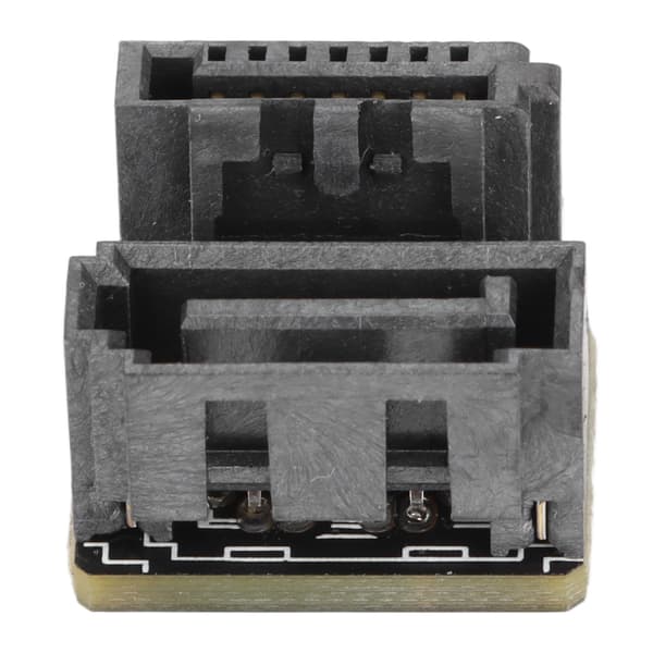 SATA 7Pin Interface Opposite Direction 180 Degree Multi-Layer Circuit Board 6Gb Lossless ABS Motherboard SATA 7Pin Adapter