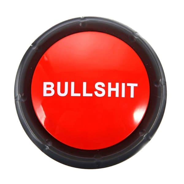 Elektroninen kaiutinpainike Bullshit Sound Talking Button