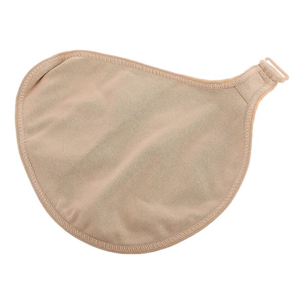 Portable Breast Prosthesis Case with Hook Mastectomy Bra Sleeve for Women Comfortable Cotton Protective Pocket Breathable Prosthesis Protective Pocket