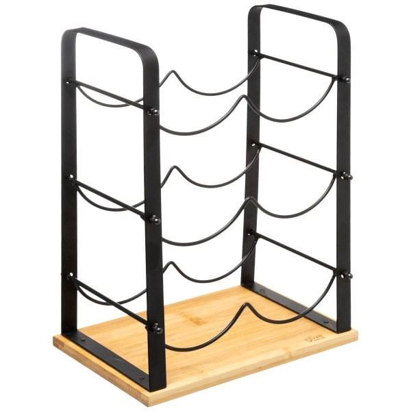 TG Flaskeholder til 6 Flasker - Sort