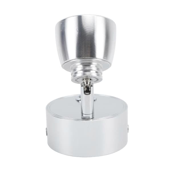 RV Reading Light LED Indoor Bedside Lamp Boat Yacht USB Rechargeable Adjustable Touch Lamp T DC12 to 24V Silver