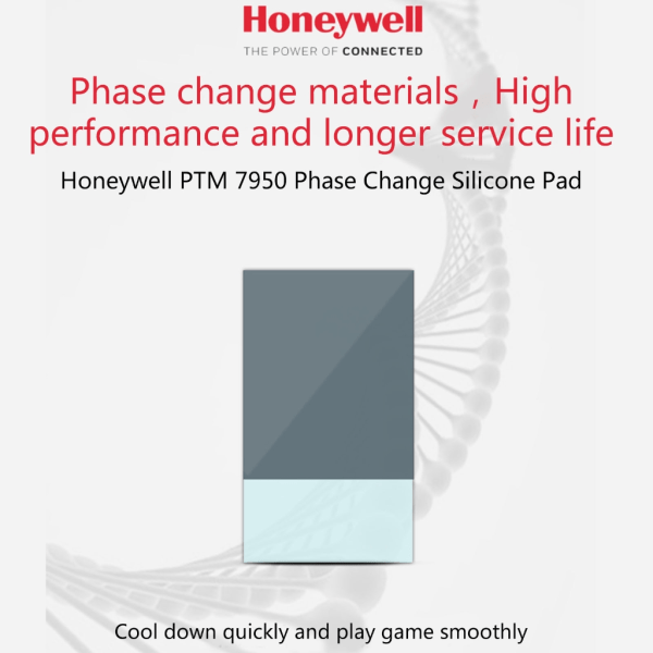 Honeywell PTM7950 Faseendring Silikon Pad Materiale Bærbar CPU GPU Silikonfett Pad A