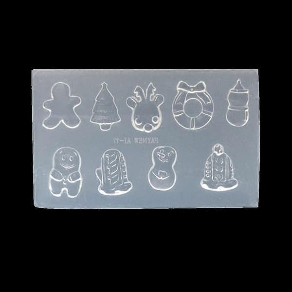 Wings for Cat Face Square Diamond Shape Silicone Rabbit Pendant Beads Molds DIY