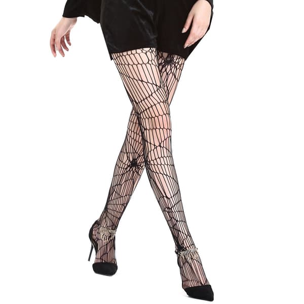 Et par mesh-strømper for kvinner, europeisk og amerikansk Halloween-stil