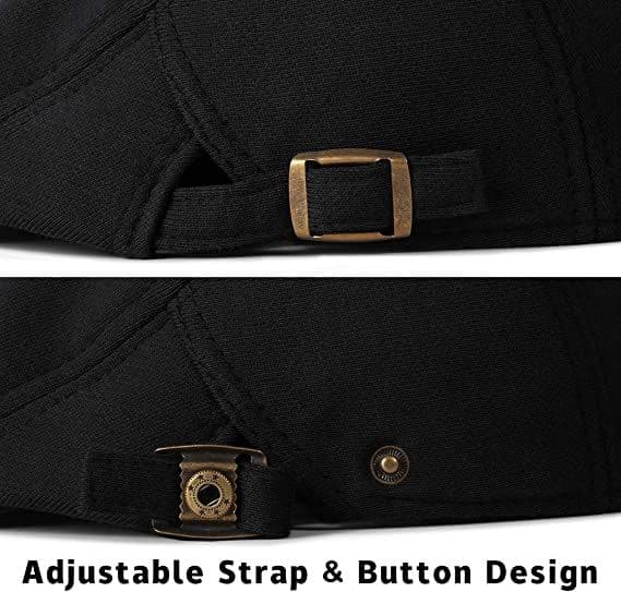 Herrer Beret Lue Justerbar Flat Vintage Lvy Hatt