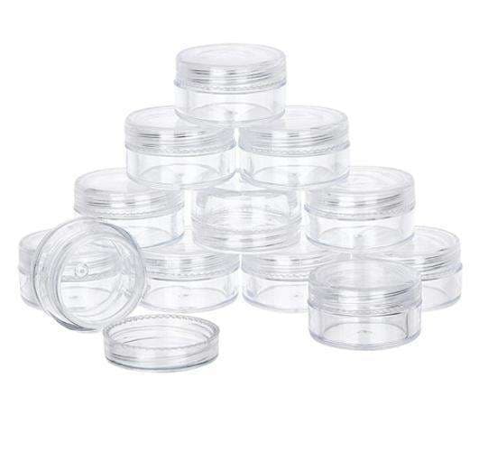 10 kpl säilytyspurkkeja - 5 ml