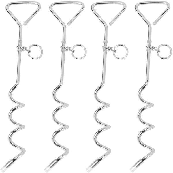4 X Marquee Heavy Duty 16 Inch Storm Tie Down Ground Peg Anchor Spike Gazebo