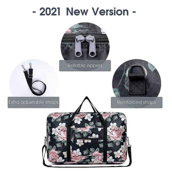 Foldable Suitcase Weekend Bag Sports Bag 40l