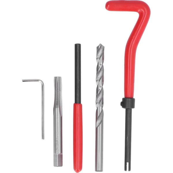 M10x1.0mm Thread Repair Kit with HSS Tap and Drill for Damaged Threads