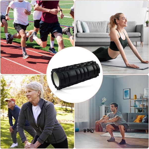 Grid Foam Massage Roller, Muskelmassage Roller, Sportsmassage Roller, til Dyb Muskelmassage