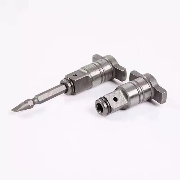 2 Pak  Udskiftnings-Impact Block  Ambolt Nøgle Stift Driver Spindel Hammer Elektrisk Børsteløs Adapter Spændeskaft