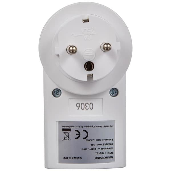 SCS SENTINEL -sarja, 5 kauko-ohjattavaa pistorasiaa 2300 W