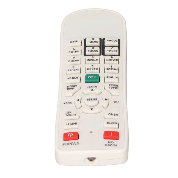 Replacement Remote Control for Home Theater Projector in White KLB