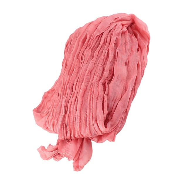 Foldable Soft Cheesecloth Pleated Table Runner for Wedding Party