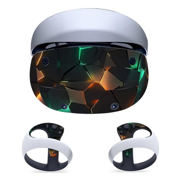 VR Glasses Sticker Unique Clear Pattern Anti-scratch Protective Easy To Install VR Headset Glasses Sticker for PS VR2