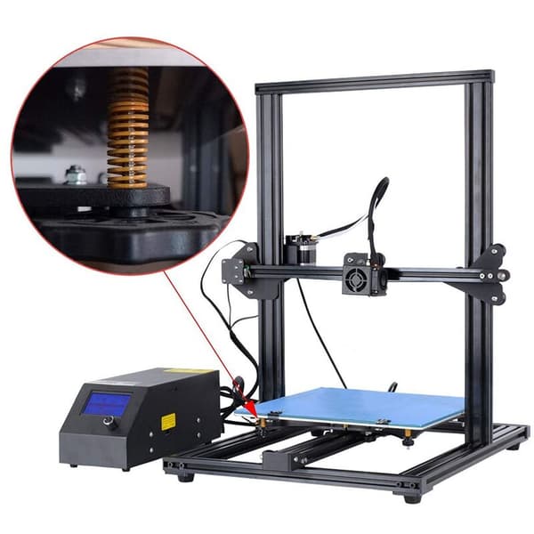 3D-printer opvarmet seng niveaufjeder 8X20Mm gul kompressionsfjeder til 2 3 Pro -10S PRO varmeseng (10 stk. serie)
