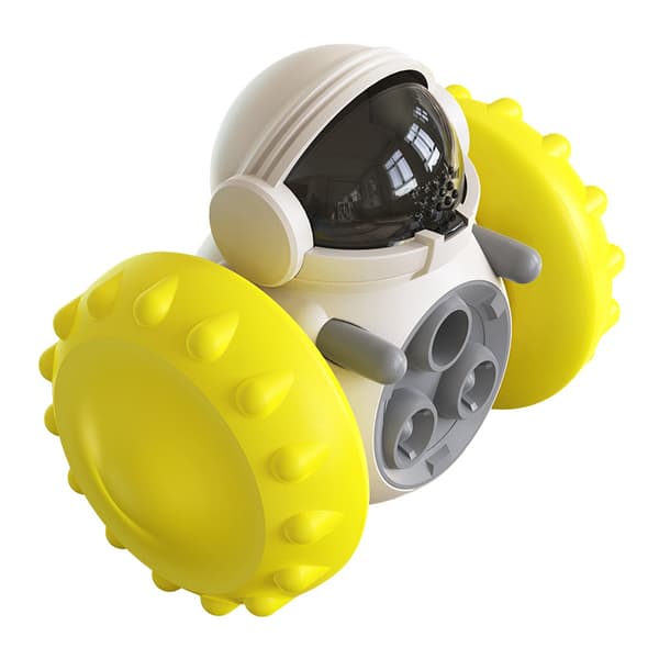 Automatic Slow Feeder Ball for Pets, Interactive Treat Ball for Dogs and Cats