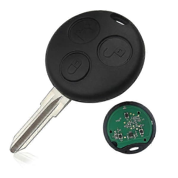 433.92MHz 3 Buttons Smart Remote Key for Benz Smart Fortwo Forfour Roadster