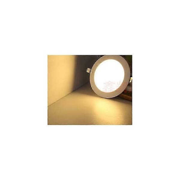 Taklampe, 12V LED-armatur, Rund Overflatemontert med BF-bryter