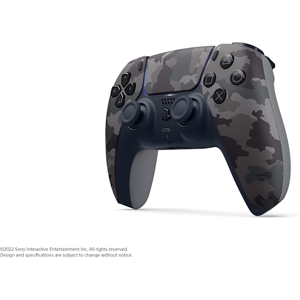 1-pak PS-controller DoubleShock Trådløs til Playstation Gamepad svart kamouflage