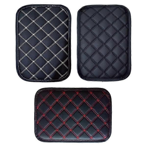 Bil Midtarmlene Pad PU Skinn Armlene Pad Midtkonsoll Beskyttelse Håndstøtte Pute Universal Bil Armlene Pute Kina Grå China Gray
