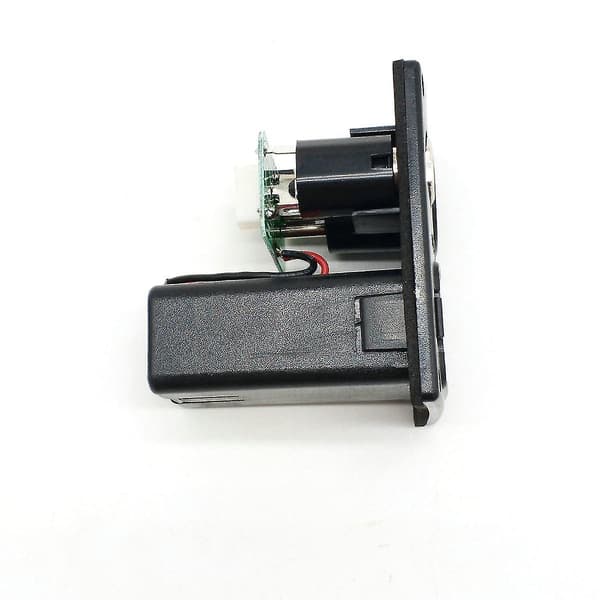Lc-5 5-bånds Akustisk Guitar Pickup Pickup Folk Klassisk Eq Pickup Equalizer System Tilbehør (rød kant)