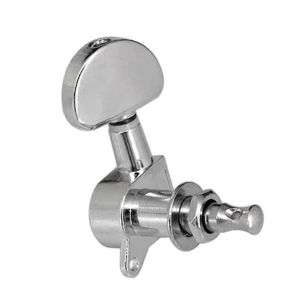 6 pcs (3V3H) Sealed Guitar Tuning Pegs String Tuner Machine Heads Knobs Tuning Keys for Folk Acoustic / Electric Guitar [DB]