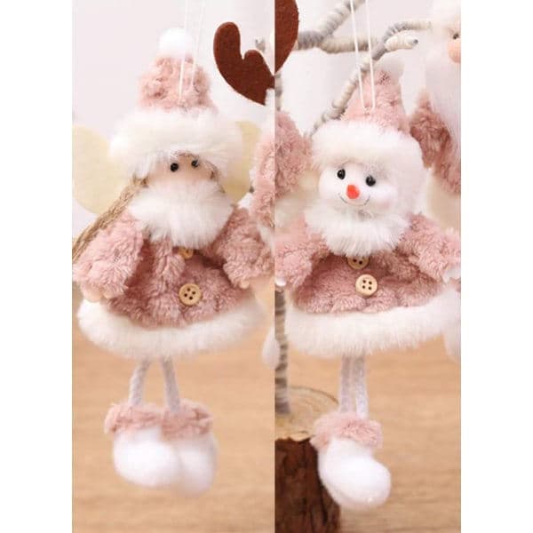 Christmas Tree Ornaments Angel Doll Pendant Decorations for Trees