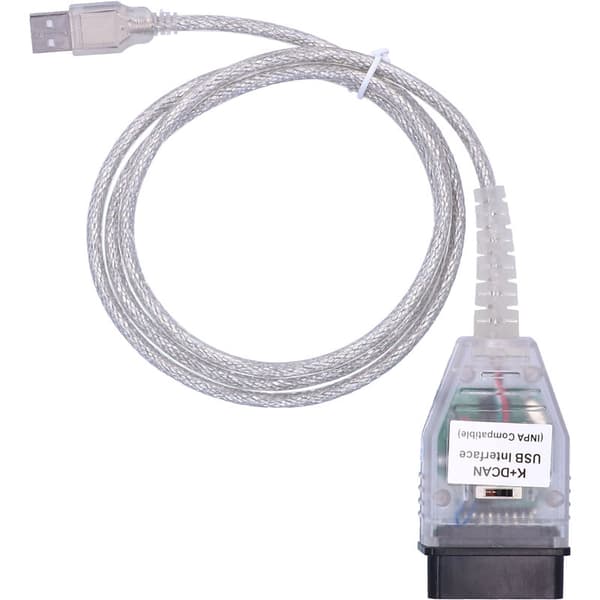 1224V OBD-kabeladapter med switch för K+CAN K+DCAN Auto Car Fault Diagnosis Tool