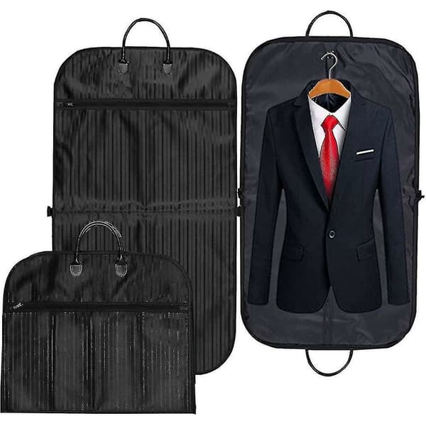 Suit Cover Bag, Foldable Breathable Garment Cover Travel Bag with Carry Gift from Acsergerie