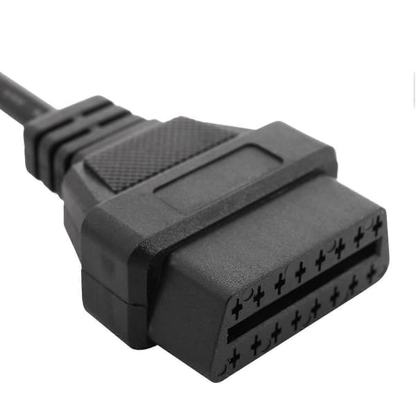 Kompatibel Kia 20-bens til 16-bens Obd2 Obd Diagnostisk Værktøj Bilforbindelseskabel [DB]