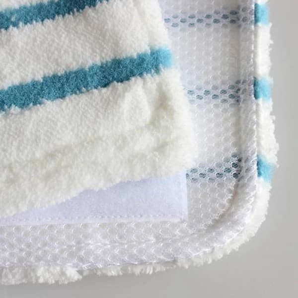 6 stk. moppepuder til moppe Fsm1610 Fsm1630 Vaskbare og genanvendelige erstatningsmopper