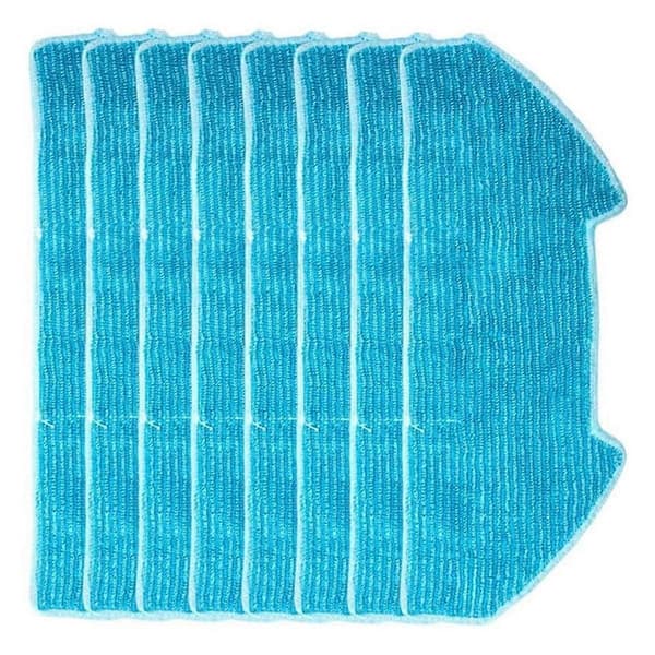 Erstatningsmoppepuder til BObsweep RC400/ til Dustin/til Ultra-Vision Robotstøvsuger, Mikrofiber Moppeklud Tilbehør
