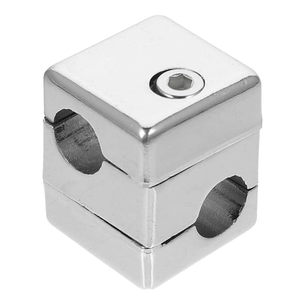 Stainless Steel Retort Stand Clamp Holder Electroplating Square Cross Clamp Laboratory Supplies