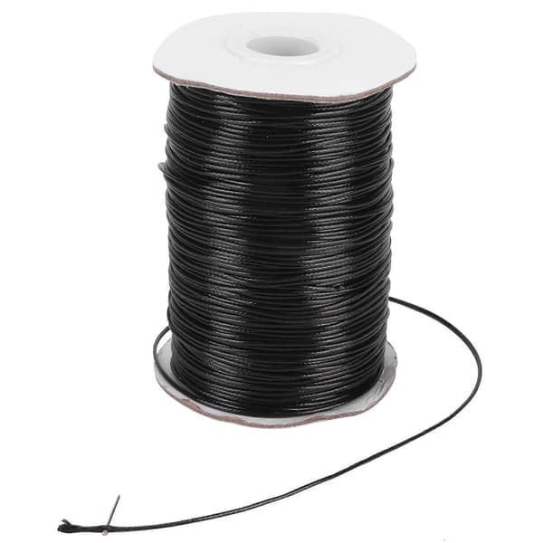 1mmx160m Wax Rope Eco-Friendly DIY Hand-Woven Waterproof Waxed Thread Cord