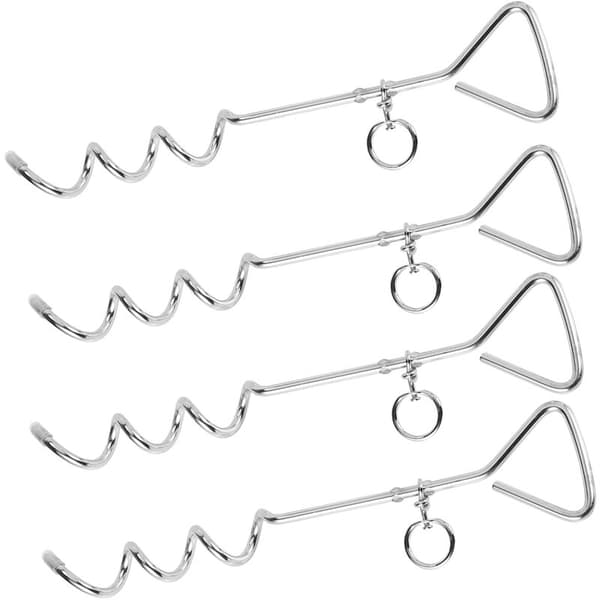 4 X Marquee Heavy Duty 16 Inch Storm Tie Down Ground Peg Anchor Spike Gazebo