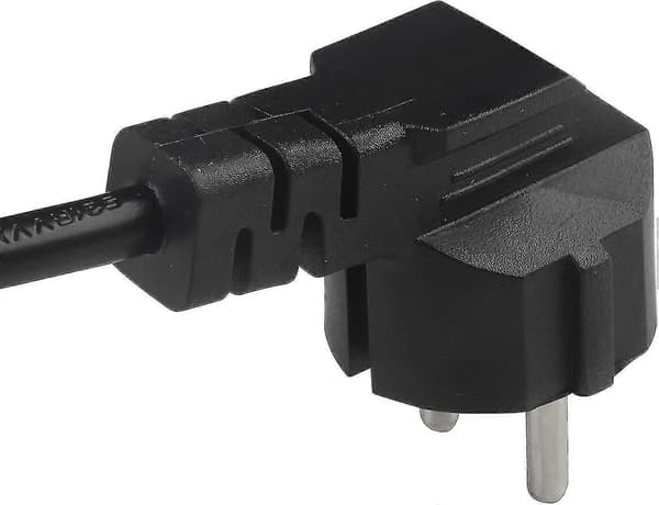 Power Cable, 3-Pin Power Cord 1.5m / 4.92ft, 10a 18awgx3c, for Laptops, PC Monitors, Scanners, TVs, Printers