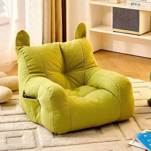 Enkelsoffa Barn Liten Soffstol Baby Läshörna Barn-FF- Grön Grön Grön Green