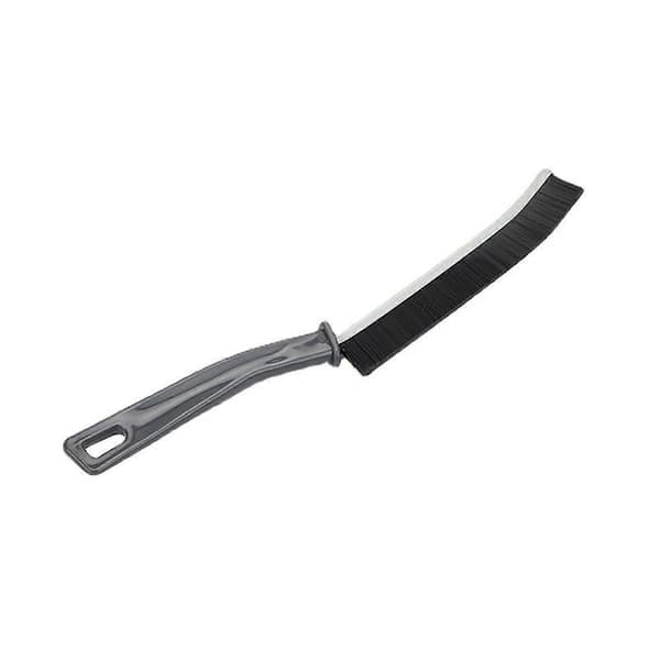 Crevice Cleaning Brush Multifunctional Hard Bristle Ergonomic Handle Dead Corner Groove Cleaning Brush for Kitchen