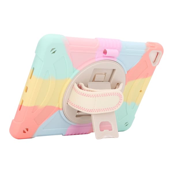Tablet Case for IOS Tablet 7th 8th 9th Air3 10.5 360 Degree Full Protection Rotatable Drop-proof Silicone Tablet Case