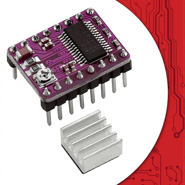 Drv8825 Stepper Motor Driver Module Kortslutningsbeskyttelse og Overbelastningsbeskyttelse