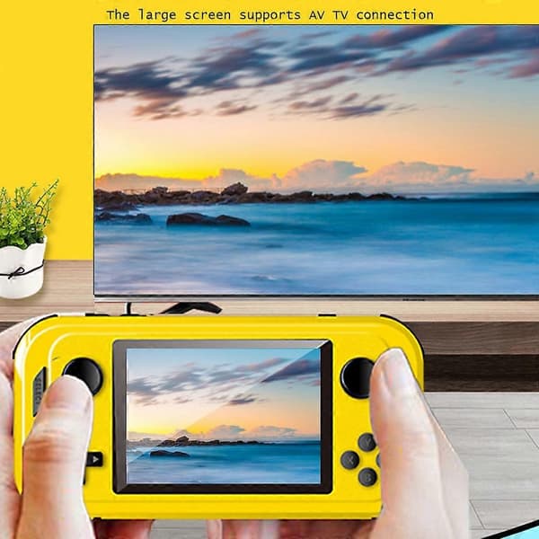 Retro Handheld Game Console, Built-in 1000 Games, Portable Handheld Video Game for Kids and Adults Support TV Output B