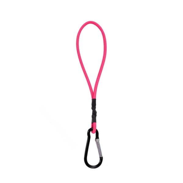 10-pack Mini Bungee Snören - 25cm Elastiska Bagageremmar med Karbinhake, mångsidig lastsäkring för hem, utomhus och cykling Rose red Rose red Rose red